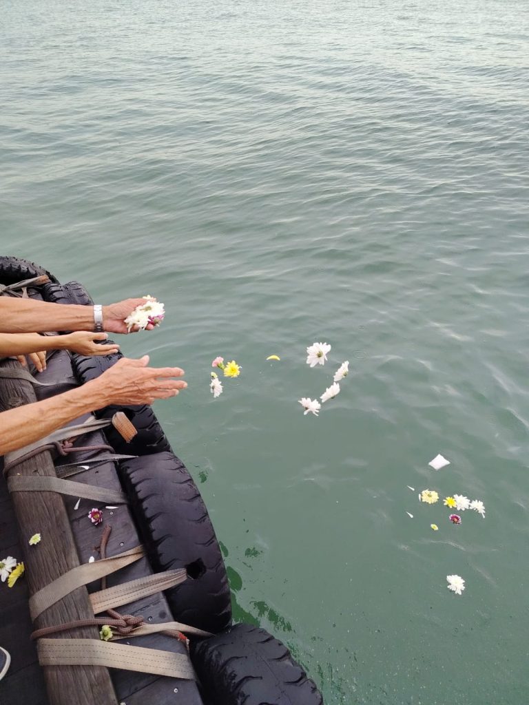 Sea burial services in Singapore